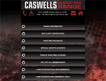 Tablet Screenshot of caswells.com